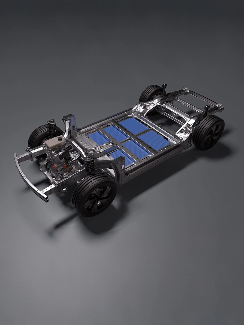 Geely GEA chassis and battery platform